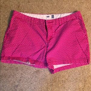 Pink shorts